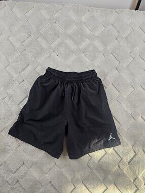 Jordan Boys Athletic Shorts Youth Medium 10-12 with White Jumpman Logo